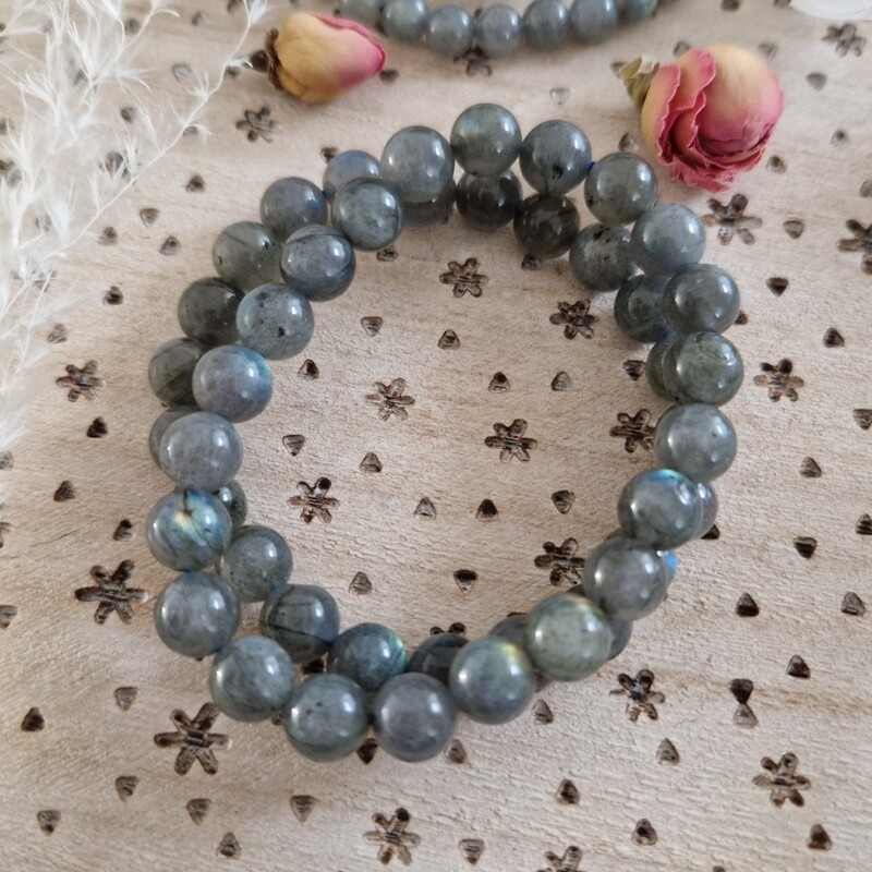 Bracelet Protection Labradorite 8mm 