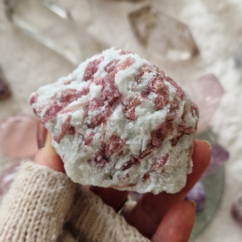 Tourmaline rose brute