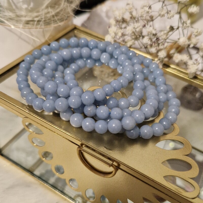 Bracelet - L'Angélite Bracelet - L'Angélite