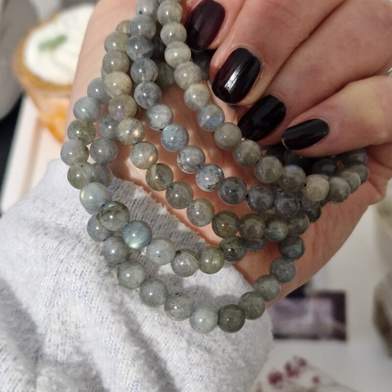 Bracelet Aura Labradorite 6mm