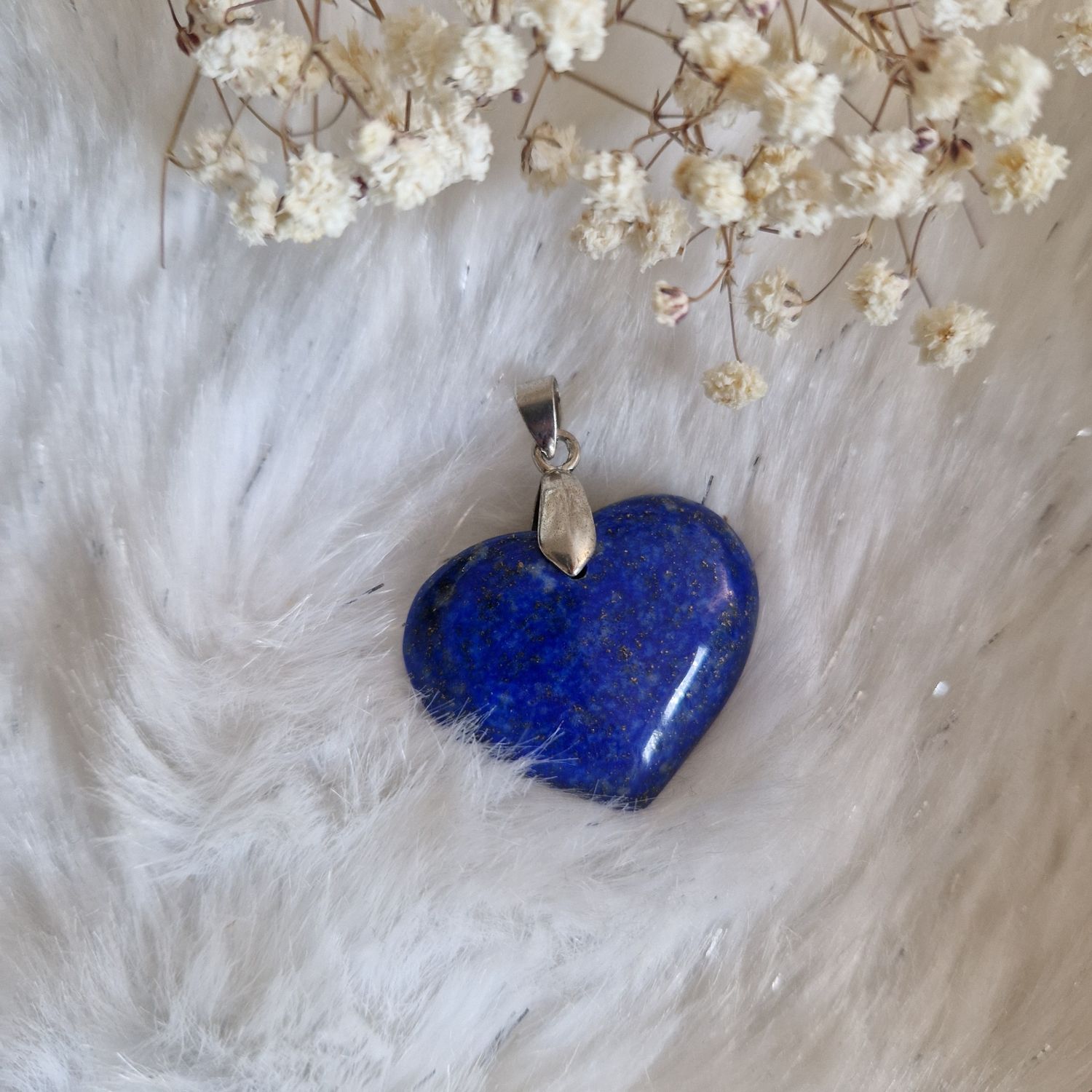 Pendentif Affirmation de soi. Lapis-lazuli naturel
