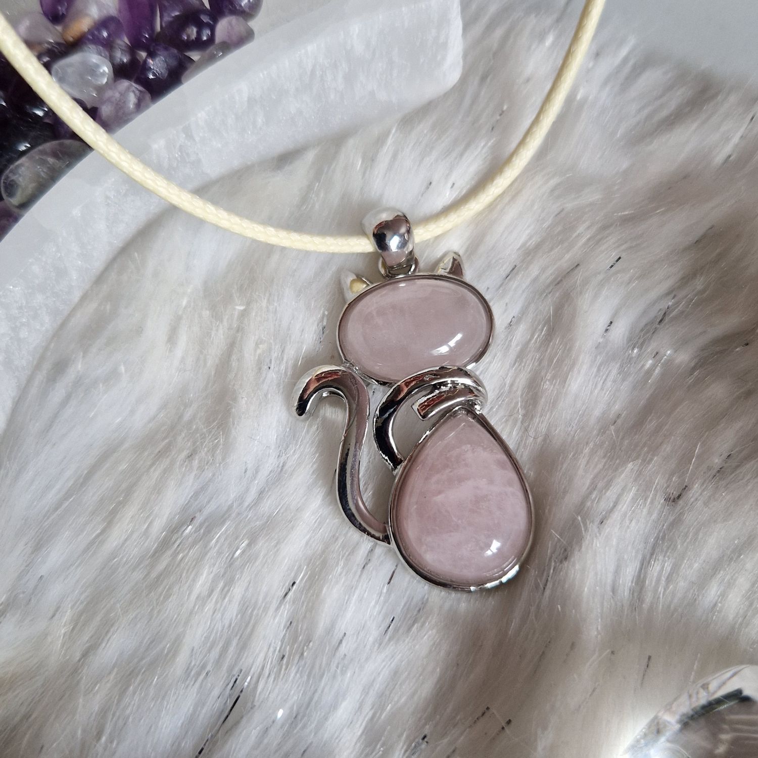 Pendentif Chat Amour