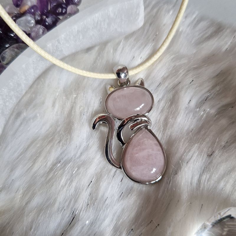 Pendentif Chat Amour