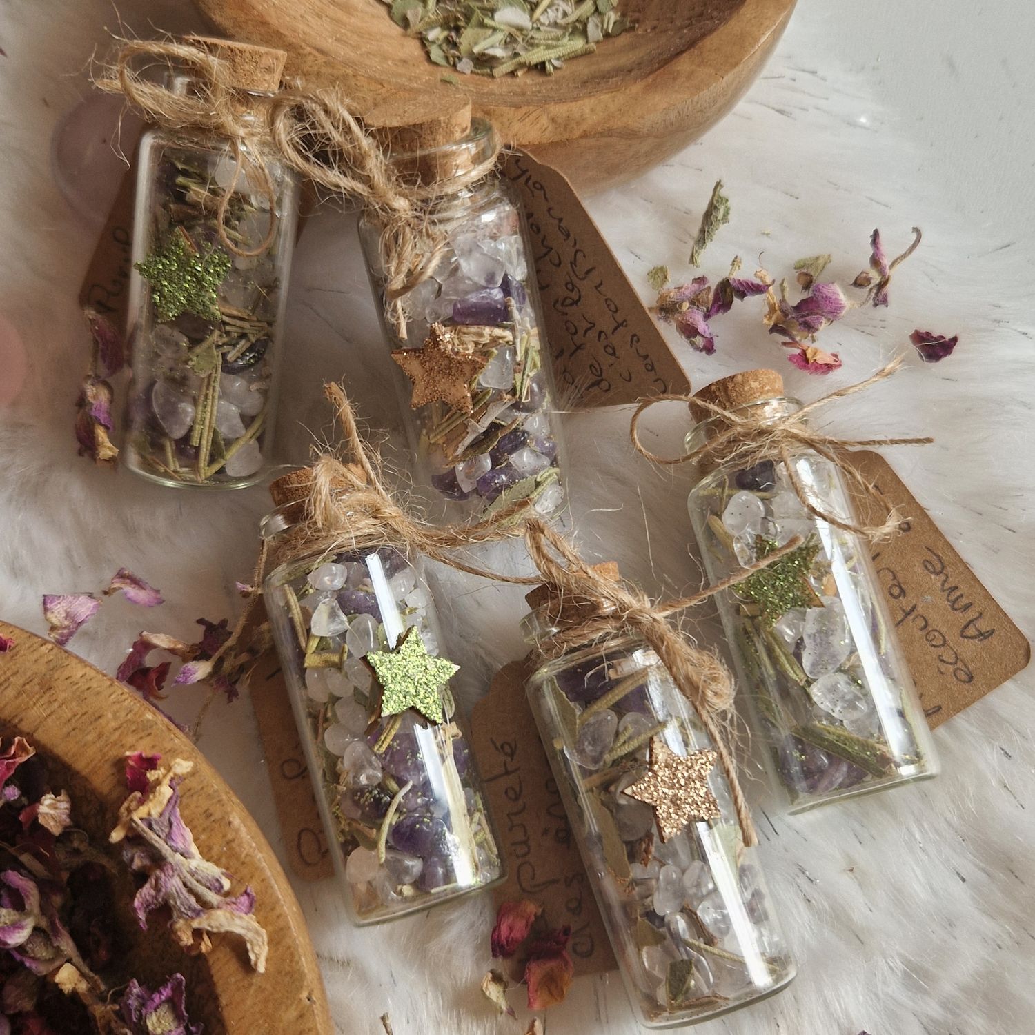 Fioles de purification des énergies négatives. Fioles de purification des énergies négatives.