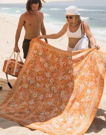 SomerSide, Select One:: Premium XL Towel - Golden Hour