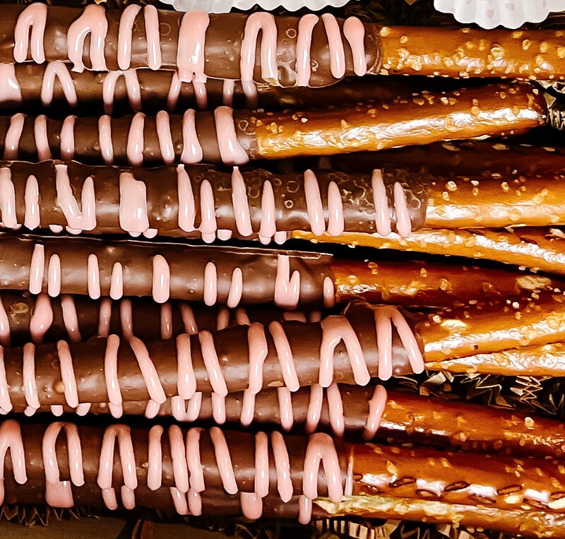 Dipped Pretzels