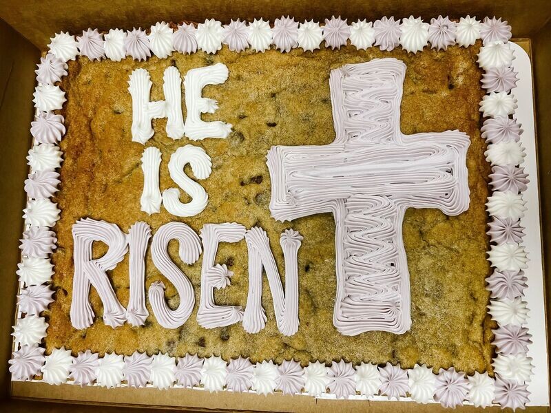 Easter Cookie Cakes