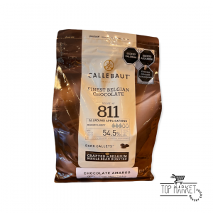 Callebaut COBERTURA SEMI-AMARGA 54.5% CALLETS 811