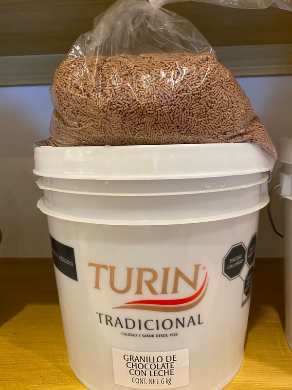 Granillo leche marca Turín bolsa de 1kilo