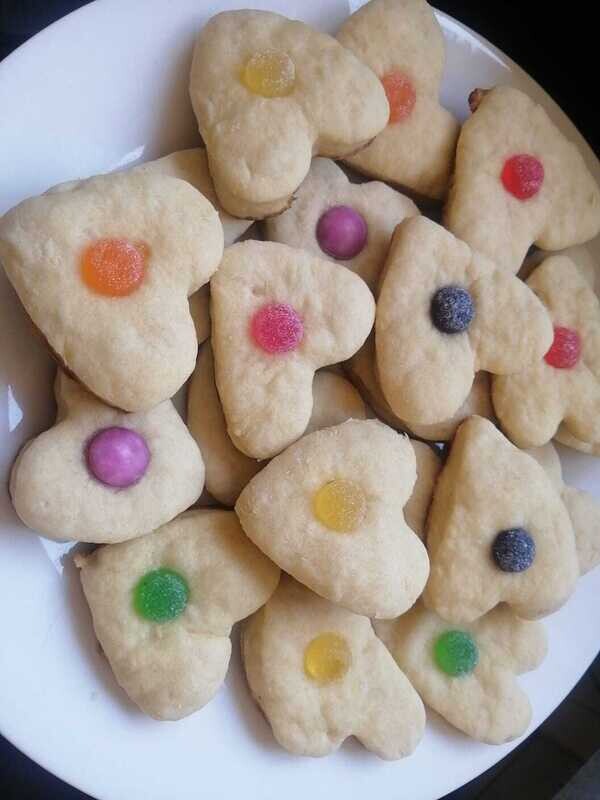 Jelly Tot and Smartie Soetkoekies
