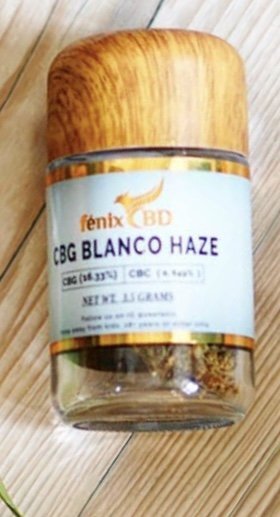 Fenix CBD Flower Blanco Haze CBG, 3.5 grams