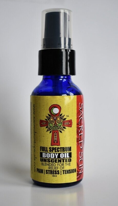 Full Spectrum CBD Body Oil, Original Scent