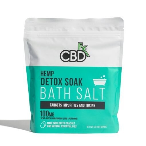CBDFX Bath Salts - Detox, 100 mg