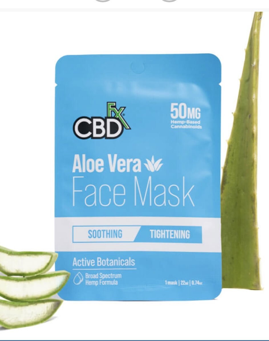 CBDFX Aloe CBD Facial Mask