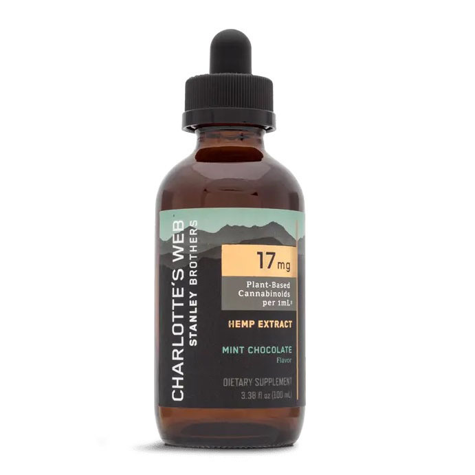 Charlotte's Web  CBD Oil 17MG CBD/1ML - 30L MINT CHOCOLATE
