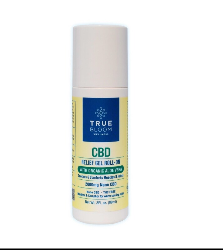 True Bloom Nana CBD Relief Gel Roll-On 2000mgs