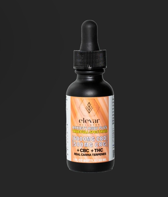 Elevar Wellnesss Anxiety Plus 6000mgs CBD/ 500mgs CBG