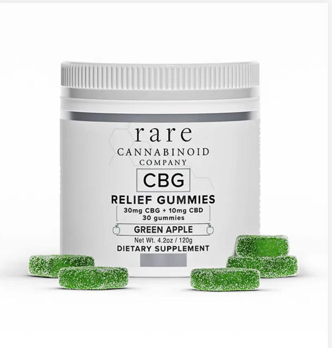 Rare Cannabinoid CBG Relief Gummies