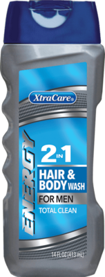 XTRACARE 2IN1 MEN HAIR BODY WASH 14OZ