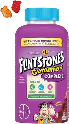 Flintstones Gummies Complete Children&#39;s Multivitamin Supplement (250 ct.)