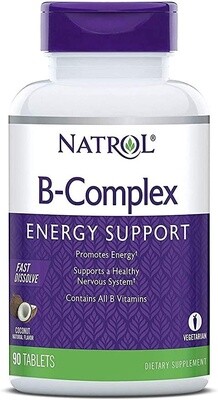 Natrol B Complex  Coconut Flavour 90ct