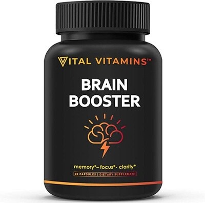 Vital Vitamins Brain Booster 30CT