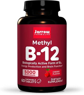 Jarrow Methyl B-12 5000MCG 60CT