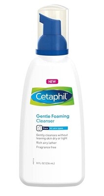 Cetaphil Gentle Foaming Cleanser 8oz