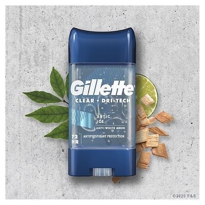 Gillette Clear + Dri-Tech Arctic Ice 3.8OZ