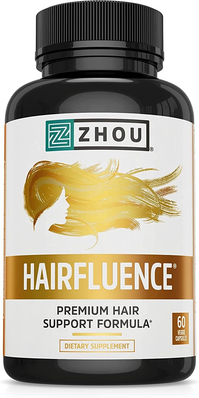 Zhou Hairfluence | Premium Hair Growth Formula 60 VegCaps