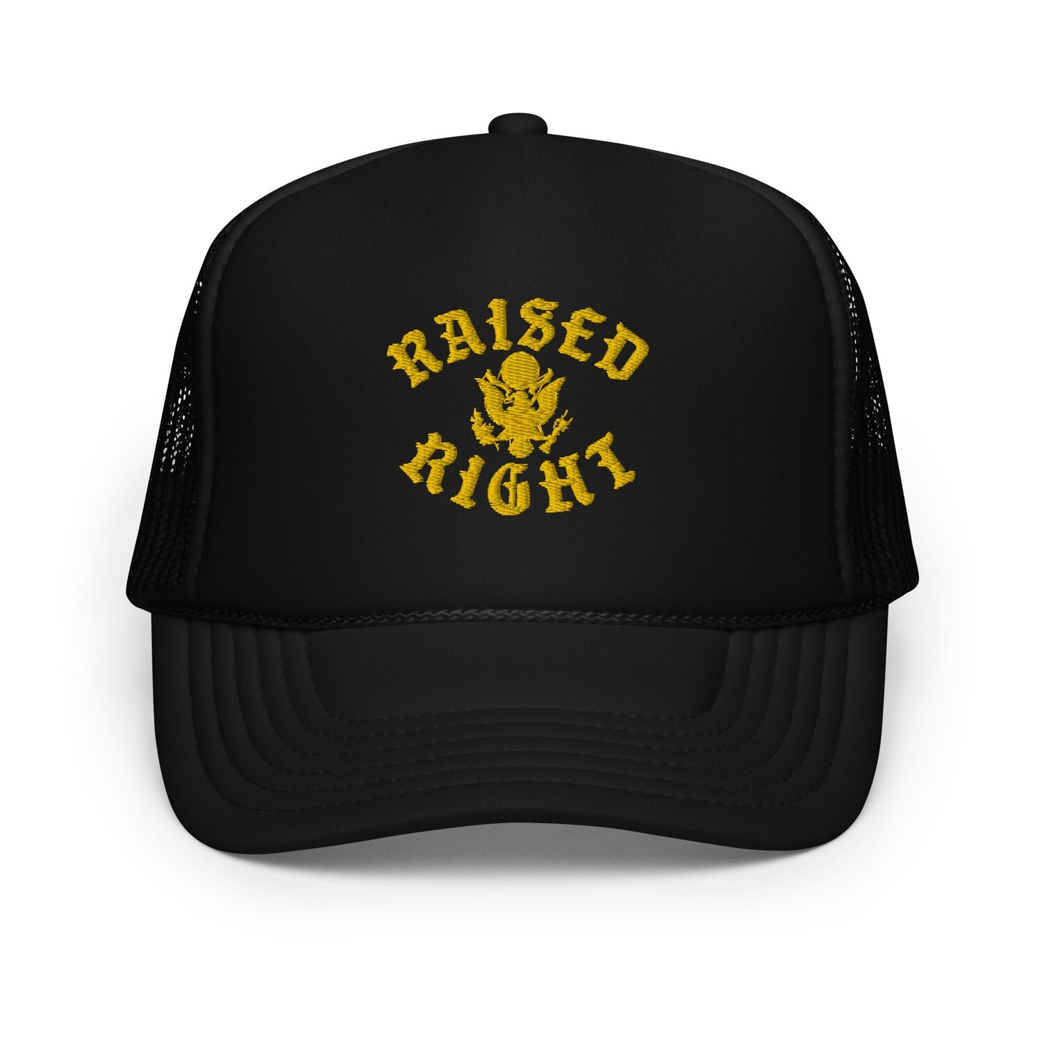 RAISED RIGHT Foam trucker hat
