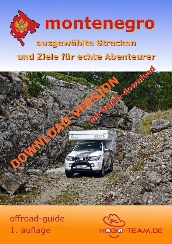 (MNE21) Montenegro - Offroad-Guide - 1. Auflage NUR 14 Touren - digital/PDF-Download-Version
