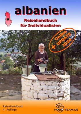 (A11) Albanien Reisehandbuch - DIN-A5 Buch