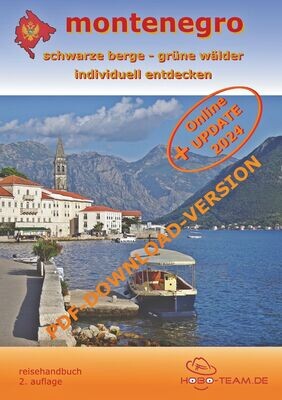 (M09) Montenegro Reisehandbuch - digital/PDF-Download-Version