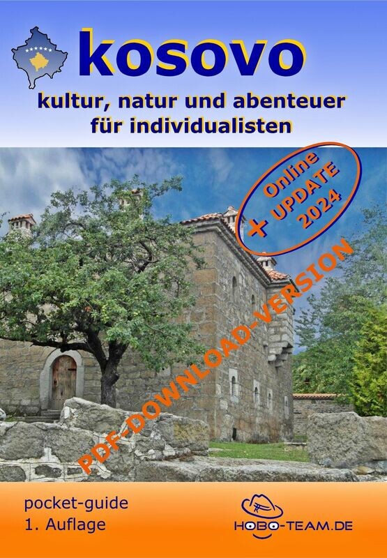 (RKS04) Kosovo - Reisehandbuch pocket-guide - digital/PDF-Download-Version