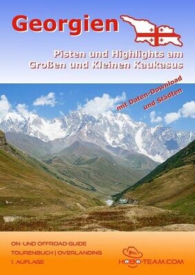 (G01) - GeorgienTourenbuch | On- & Offroad-Guide - DIN-A4 Buch lieferbar ab 24. April