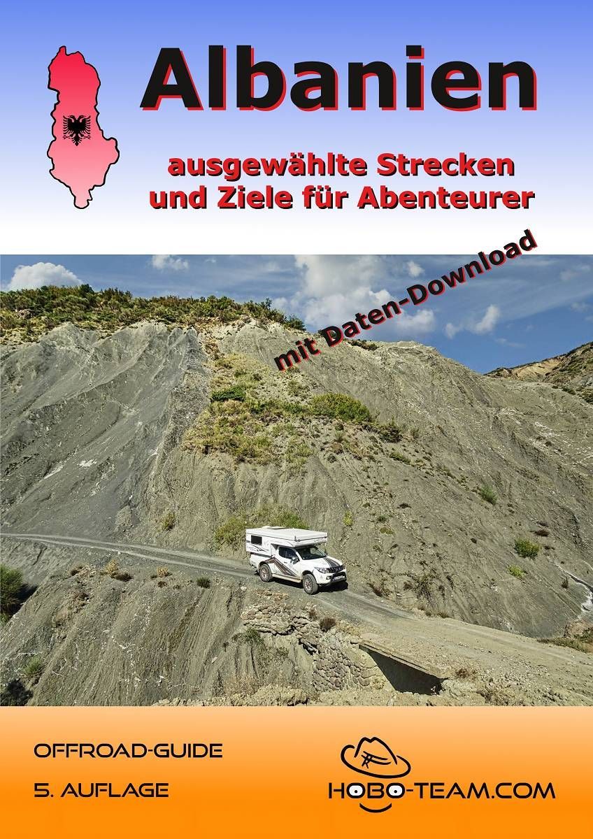 (AL11) - Albanien Offroad-Guide - DIN-A4 Broschüre