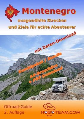 (MNE05) Montenegro - Offroad-Guide - Kombi - DIN-A4 Broschüre + digital/PDF-Download-Version