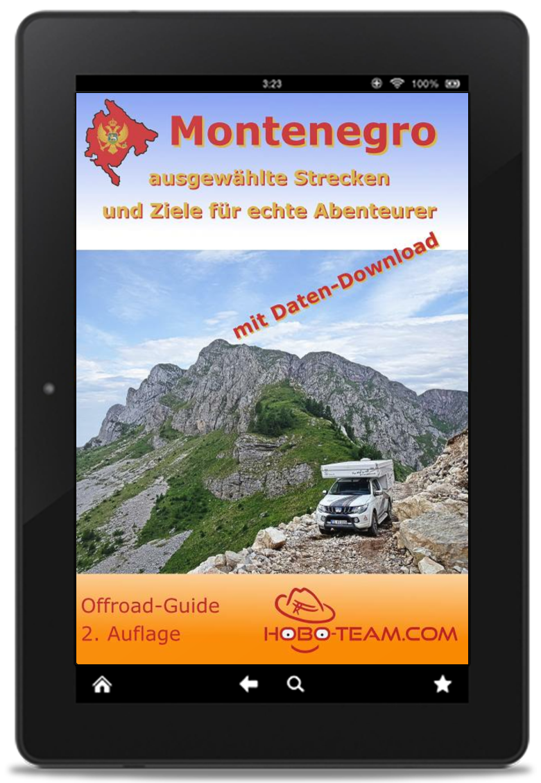 (E-MNE23) Montenegro - Offroad-Guide - E-Book-Version