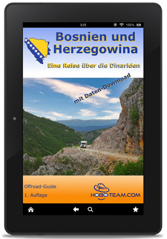 (E-BIH08) - Bosnien und Herzegowina - Offroad-Guide - Kombipaket E-Book-Version UND PDF-Download-Version