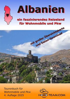 (AL01DEBR) - Albanien Tourenbuch für Wohnmobile und Pkw 2025 - DIN-A4 Broschüre (AL01DEBR) - Albanien Tourenbuch für Wohnmobile und Pkw 2025 - DIN-A4 Broschüre