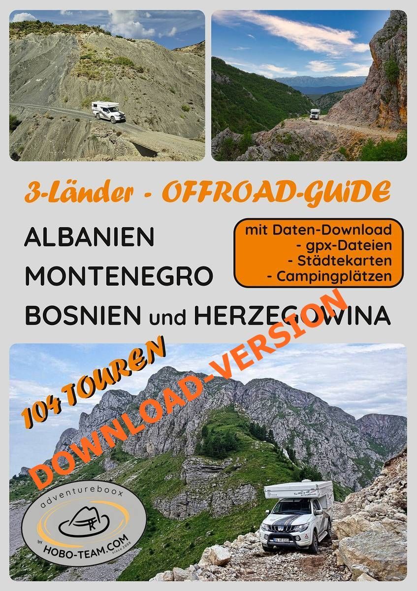 (AL03DEDL) - 3-Länder Offroad-Guide - Bosnien und Herzegowina, Montenegro und Albanien - Download-Version (AL03DEDL) - 3-Länder Offroad-Guide - Bosnien und Herzegowina, Montenegro und Albanien - Download-Version