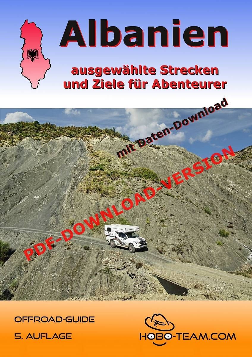 (AL02DEDL) - Albanien Offroad-Guide - digital/PDF-Download-Version