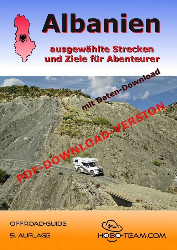 (AL02DEDL) - Albanien Offroad-Guide - digital/PDF-Download-Version