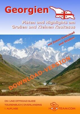 (GE02) - Georgien Tourenbuch | On- & Offroad-Guide - digital/PDF-Download-Version