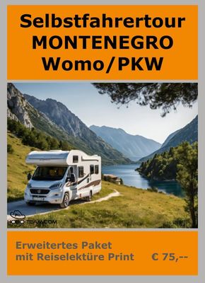 (SMW03) Selbstfahrer Montenegro - Womo/PKW Basis 2025 plus Print Reiselektüre (SMW03) Selbstfahrer Montenegro - Womo/PKW Basis 2025 plus Print Reiselektüre