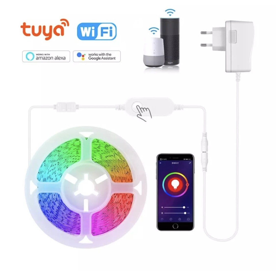 Fitas de LED RGB Inteligentes