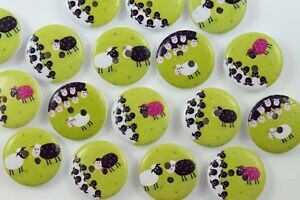 Black Sheep Buttons