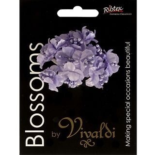 Flower Poly with Pearl Stamens - Lavender