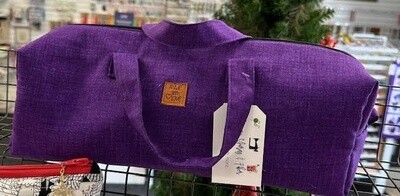 Purple Knitting Bag